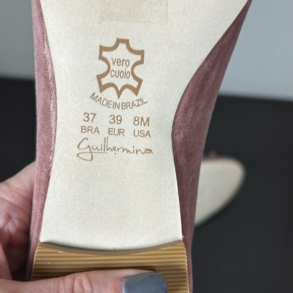 Anthropologie Pink Suede Flats - Picture 9 of 9